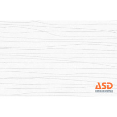 Стеновая панель 3050*600/4 ASD серебряный нити белые 2039/P глянец